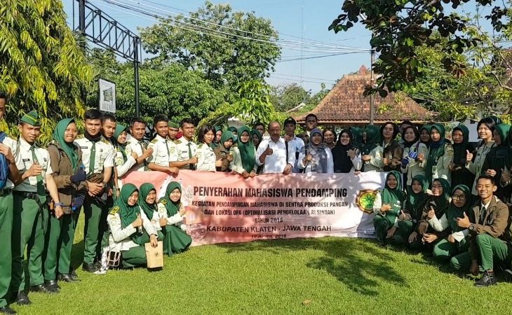 Mahasiswa STPP Yogyakarta Siap Kawal Optimalisasi Alsintan di Klaten