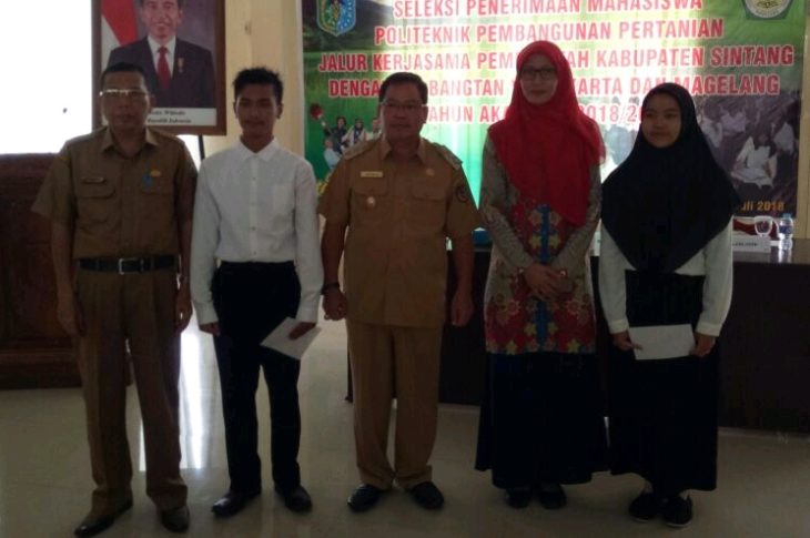 Kerjasama Polbangtan Yogyakarta Magelang dan Pemda Kabupaten Sintang Kalbar