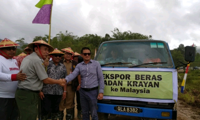 Provinsi Kalimantan Utara Eksport Beras Adan Krayan Ke Malaysia