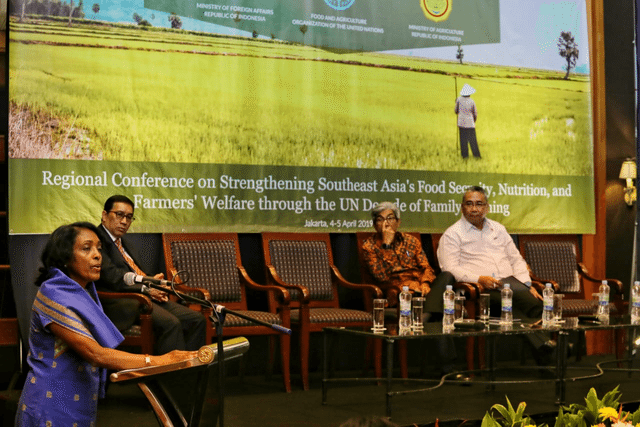 Sektor Pertanian Indonesia Dipuji Para Delegasi Konfrensi Family Farming dan Ketahanan Pangan FAO