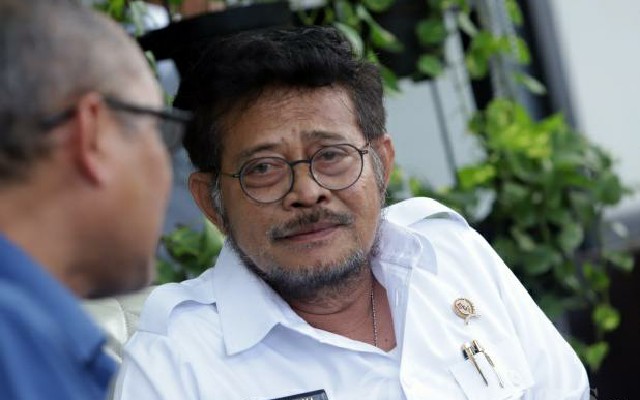Foto : Menteri Pertanian Syahrul Yasin Limpo dalam Kesempatan Wawancara Beberapa Waktu Lalu