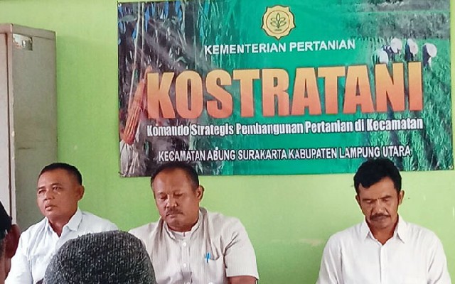 Penyuluh Gelar Demplot, Petani Lampung Utara Yakin Tanam Padi Gogo