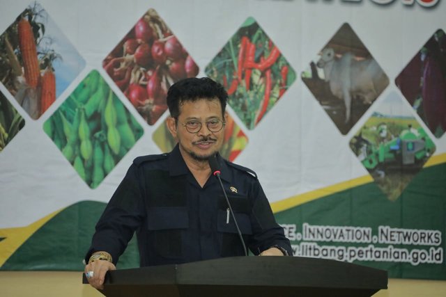 Mentan Syahrul :  Balitbangtan Harus Terdepan Majukan Pertanian