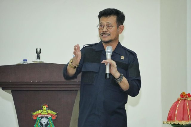 Foto : Menteri Pertanian, Syahrul Yasin Limpo