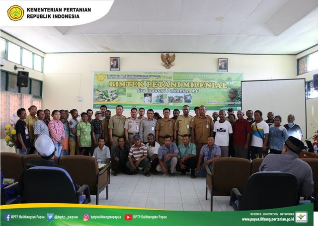 Foto : Bimtek Petani Milenial