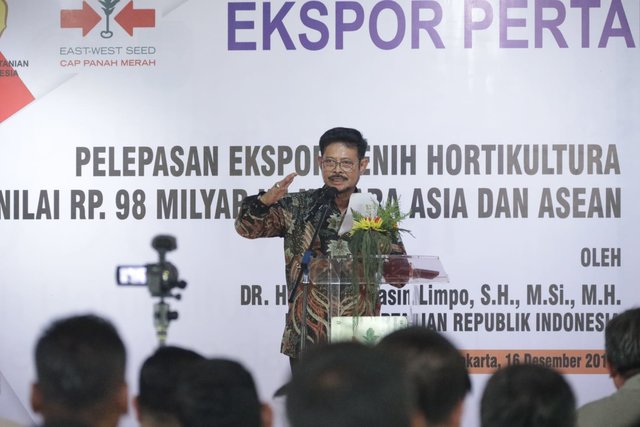 Foto : Mentan Syahrul Yasin Limpo dalam kunjungan kerja di Purwakarta, Jawa Barat