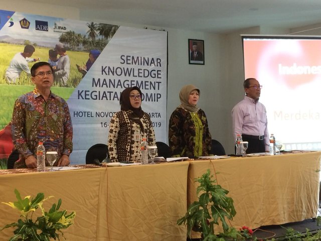 Foto : Workshop dan Seminar Knowledge Management IPDMIP