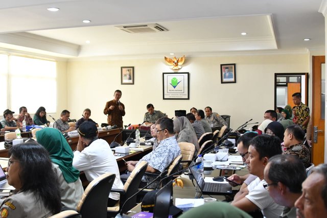 Foto : Suasana Forum Sinergi Penggiat Sorgum untuk Mendukung Kedaulatan Pangan, Pakan Ternak, dan Bioenergi Masa Depan yang Digelar oleh Balitbangtan di BB Biogen, Bogor