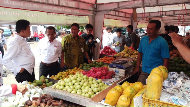 Foto: Pantau Refleksi Stabilisasi Pasokan dan Harga Pangan di TTIC.