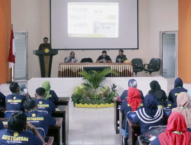 Foto: Sosialisasi program BPPSDMP Kementan pada Penyuluh dan Petani Provinsi Lampung di Aula Badan Pelatihan Pertanian Lampung.