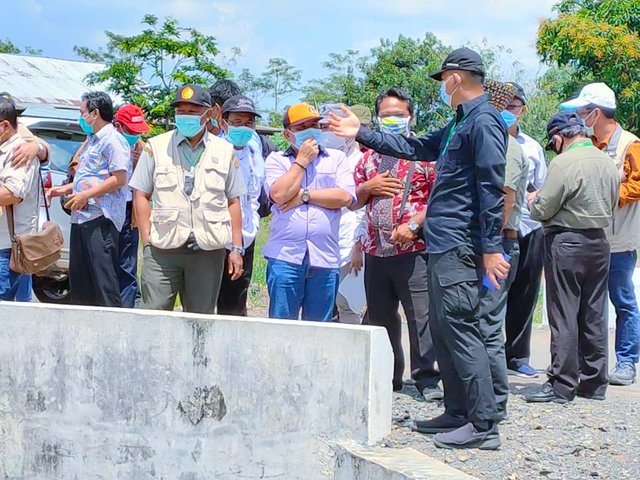 Kunjungi Kalteng, Kepala Balitbangtan Siap Kawal Food Estate