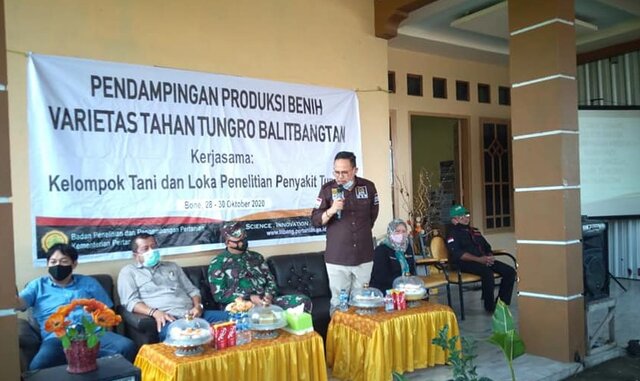 Komisi IV DPR RI Apresiasi Balitbangtan dalam Pendampingan Produksi Benih Padi Tahan Tungro