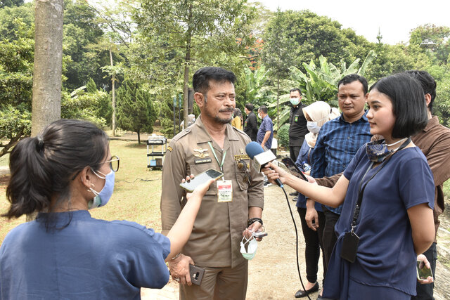 Bincang Santai, Mentan dan Wartawan Sharing Sektor Pertanian