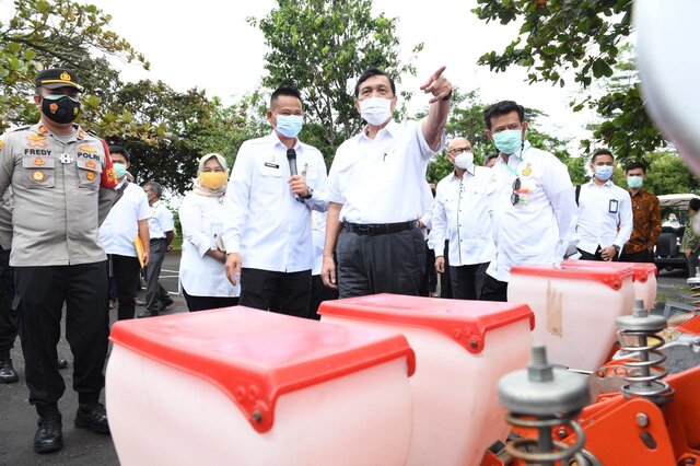 Menko Luhut: Food Estate Kesempatan Emas Wujudkan Modernisasi Pertanian