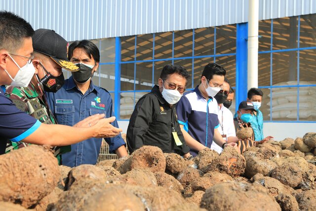 Mentan SYL Pantau Langsung Produksi Padi Kabupaten Sragen