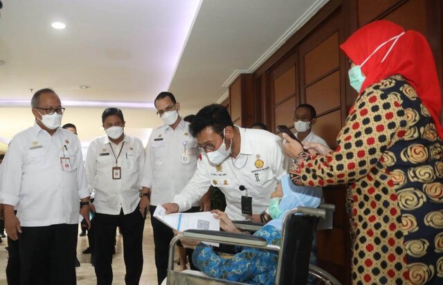 Kementan Buka Vaksin Booster, SYL: Kita Bantu Negara Putus Penyebaran Omicron