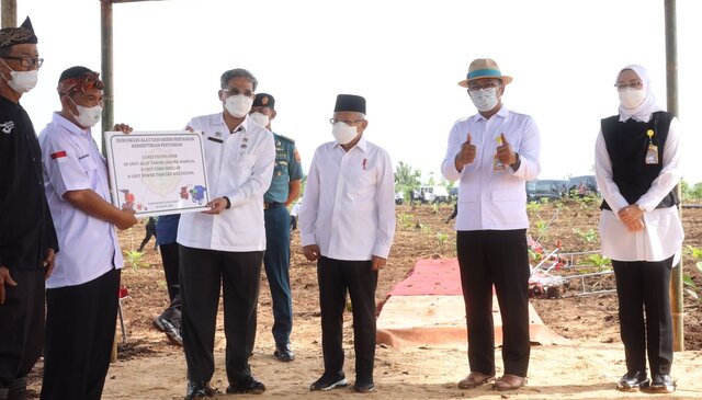 Wapres Ajak Masyarakat Bertani Dengan Konsep Integrated Farming