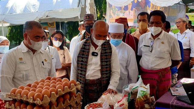 Gelar Pasar Tani di NTT, Wujud Komitmen Kementan Kawal Ketersediaan Pangan Pokok