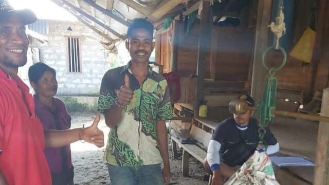 1 Ton Belalang Kembara Berhasil Ditangkap di Sumba Tengah