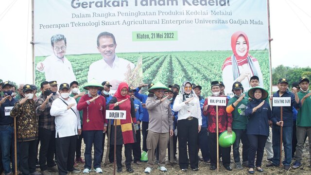 Kementan, UGM dan Pemerintah Daerah Canangkan Bangkitkan Kedelai Lokal Di Klaten