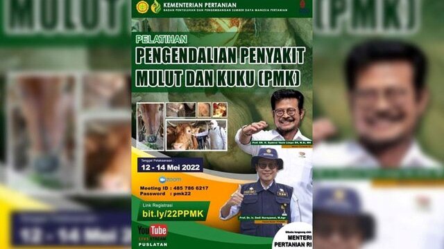 Kementan Siapkan Tenaga Medis Terlatih Khusus Tangani PMK