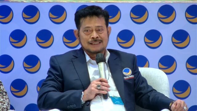 SYL Paparkan Strategi Pengamanan Pangan Nasional Hadapi Geopolitik dan Geostrategi Dunia