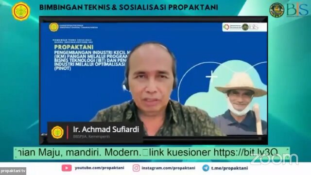 Kementan dan Kemenperin Terus Kembangkan IKM Hilirisasi Pangan