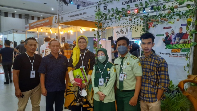 Inovasi Kopi Jamu Karya Petani Milenial Kementan Mejeng di Jogja Coffee Week