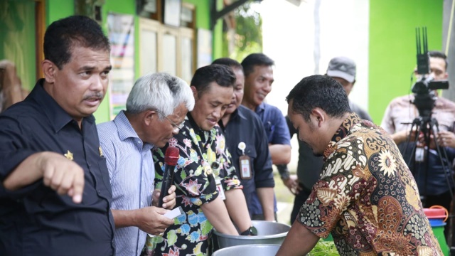 Panen Raya Padi di Pemalang, Kementan Kembali Sosialisasikan Bahan Alami Biosaka