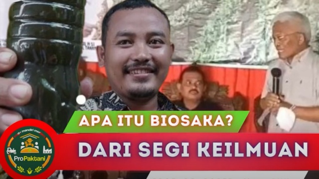 Begini Penjelasan Ilmuwan dan Penggagas Tentang Biosaka