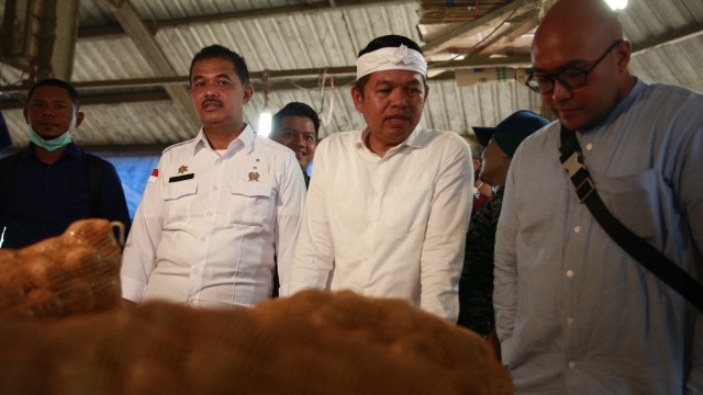 DPR, Kementan Dan Bulog Sidak Pasar Di Purwakarta