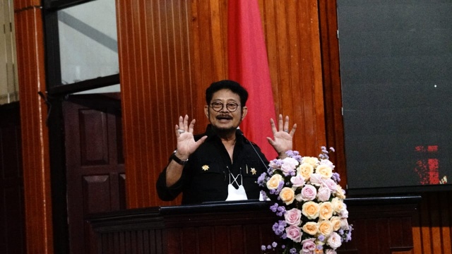 Mentan SYL Ajak Mahasiswa Brawijaya Bangun Pertanian Modern