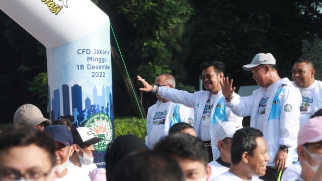 Kementan dan Gapki Gelar Jalan Sehat, Mentan SYL Sebut Perkuat Relasi dan Kolaborasi
