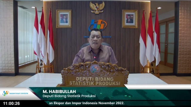 Januari – November 2022, Ekspor Pertanian Sudah  Naik 12,44 Persen