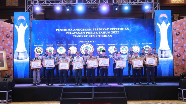 Kualitas Pelayanan Publik Tinggi, Kementan Raih Penghargaan Dari Ombudsman RI