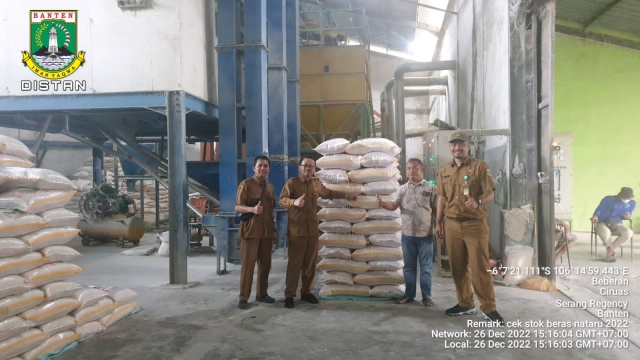 3.715 Ton Beras Petani, Provinsi Banten Siap Pasok Kebutuhan DKI Jakarta Dan Sekitarnya Selama Nataru
