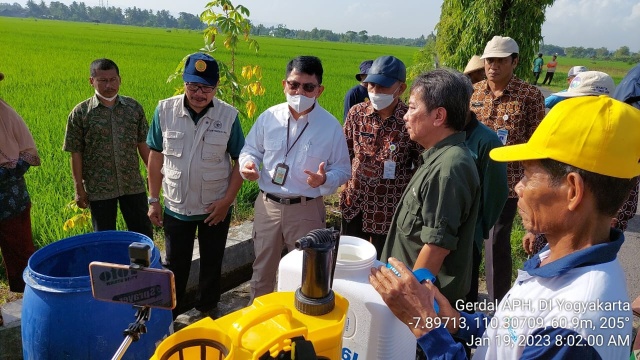 Pemanfaatan Agens Pengendali Hayati (APH) Dalam Gerakan Pengendalian Preemtif Amankan Pangan di Bantul