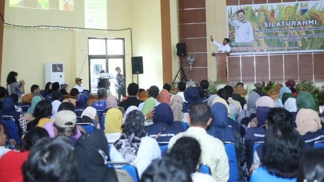 Mentan SYL Dorong Anak Muda Sulteng Bangun Pertanian Modern