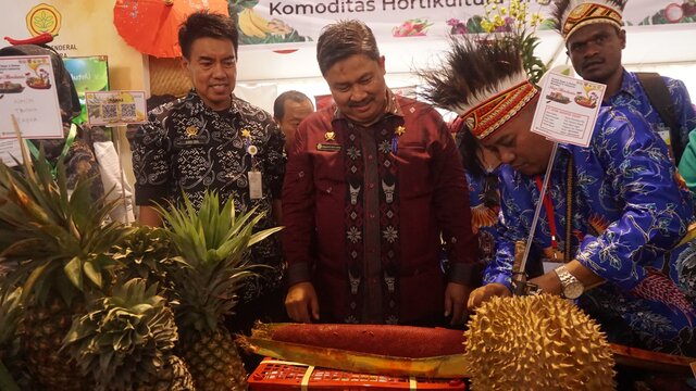 Produk Hortikultura Kualitas Ekspor dan Buah Tropis Jumbo Ramaikan Pameran Kementan di PENAS XVI 2023