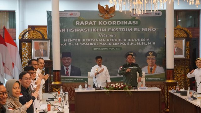 Kementan Perkuat Peran Enam Provinsi Hadapi El Nino