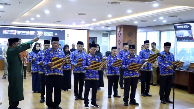 Perkuat Organisasi, BPPSDMP Kementan Lantik Pejabat Fungsional