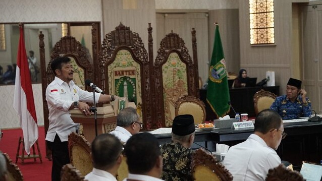 Antisipasi Dampak Fenomena El Nino, Mentan SYL Gelar Rakor di Tanah Jawara