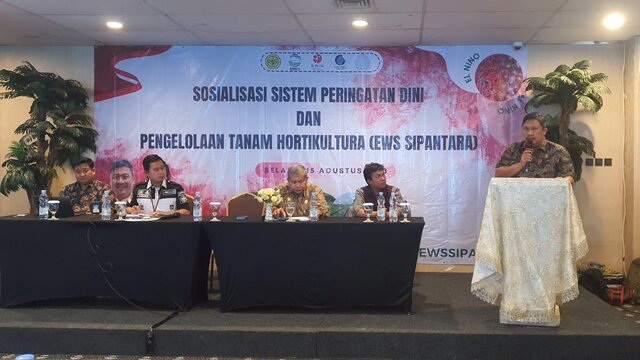 Kementan Kembangkan Sistem Informasi Peringatan Dini dan Pengelolaan Tanam EWS SIPANTARA