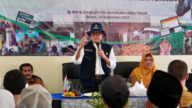 Kunjungi BPP Beji Pasuruan, Kementan Ajak Genjot Produktivitas Pertanian dengan Rabigabah dan Smart Farming