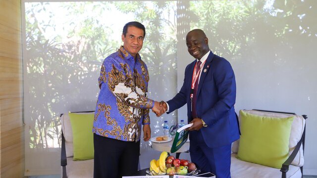 Bilateral Meeting dengan Mentan Amran di Bali, Menteri Pertanian Liberia Apresiasi Kinerja Pertanian Indonesia