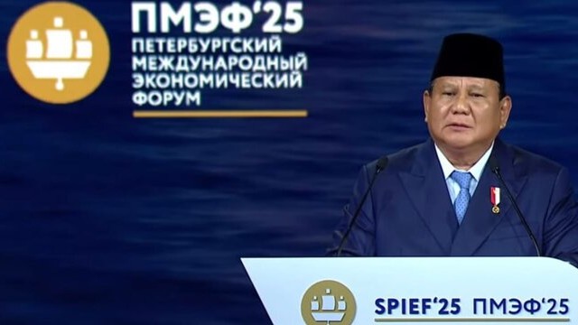 Di Forum Ekonomi St. Petersburg, Presiden Prabowo Tegaskan Kemandirian Pangan Jadi Prioritas Utama Indonesia